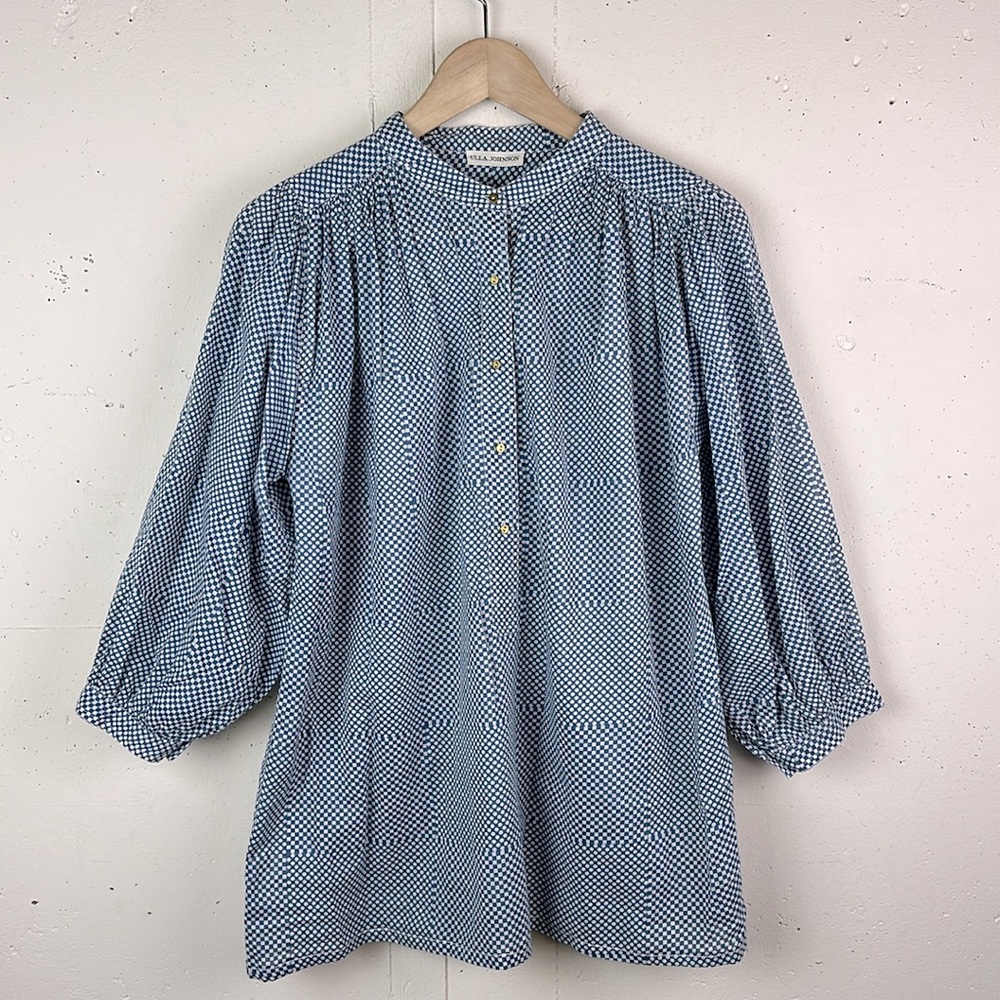 Ulla Johnson Cotton Tunic Blouse